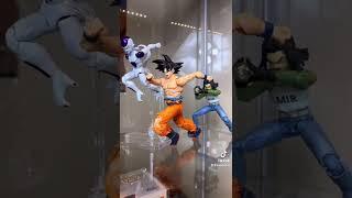 S.H. Figuarts Goku & Frieza & Android 17 vs Jiren poses
