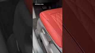 EKR custom red seat cover install #ekr #ekrleather #ekrcover #ekrseatcover