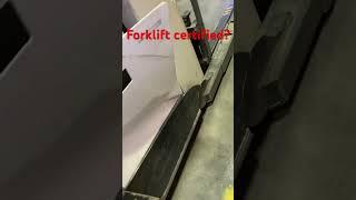 Definitely not forklift certified #mechanic #forklift #forkliftcertified #shorts #youtubeshorts