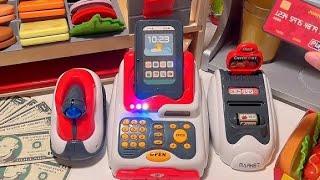 [toy asmr] Automatic Cash Register & Making Sandwich Playset ASMR 샌드위치 가게 장난감 놀이