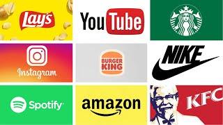 10 Famous Brands as Animated Logos Motion Graphics #animatedlogo #logoanimation  #logoscommercial