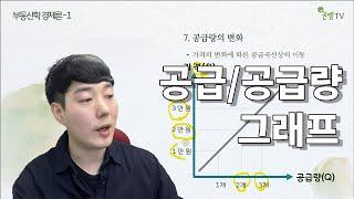 [하루5분 공인중개사] 공급?공급량? 무슨차인데?