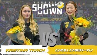 FINAL • 2024 PBS WOMEN'S SHOWDOWN • KRISTINA TKACH VA CHOU CHIEH-YU