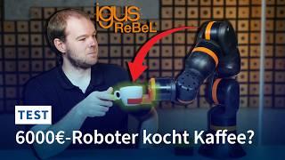 Igus ReBeL Cobot im Test: Roboterarm für kleines Geld