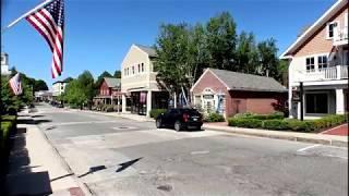 Downtown Peterborough, New Hampshire In The Spring