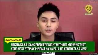 Ryle Santiago recounts his journey from Star Magic to Viva Artists Agency