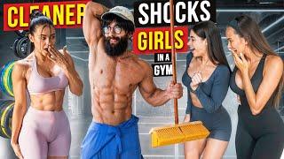 She can't say No to CLEANER  | Anatoly GYM PRANK #30