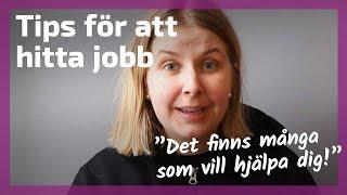 Tips för att hitta jobb