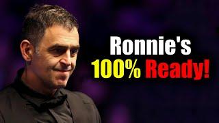 Ronnie O'Sullivan's Rage is Showing at The Snooker Table!