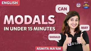 Modals In Under 15 Minutes | BYJU'S