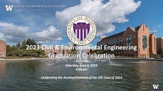 2023 Civil & Environmental Engineering Graduation Celebration