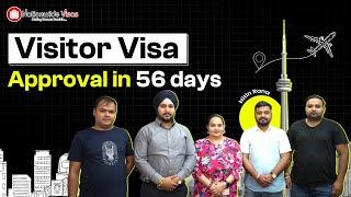 Canada Visitor Visa Approval in 56 Days || Nitin's Visa Story || Apply for Tourist Visa