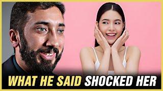 Nouman Ali Khan's Intelligence Did This To A Chinese Girl