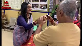 Bhagya Lakshmi ki Lakshmi ka birthday celebration On set || Aishwarya Khare #rishmi #bhagyalakshmi