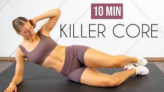 10 MIN INTENSE ABS (No Equipment) - Total Killer Core