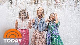 Interactive Water Wall Installation Opens At 30 Rock