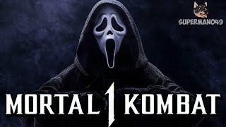 FIRST TIME PLAYING GHOSTFACE ONLINE! - Mortal Kombat 1: "Ghostface" Gameplay (Ghostface DLC)