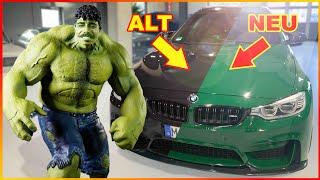 Krasse Verwandlung - BMW M4 wird zum Hulk