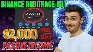 Binance Arbitrage Bot Tutorial: $2,000 Daily Profit with Crypto MEV Bot on Ethereum | Passive Income