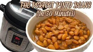 INSTANT POT Pinto Beans Recipe | HOW TO MAKE PERFECT PINTO BEANS IN THE INSTANT POT