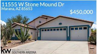 11555 W Stone Mound Dr | Marana, AZ | Home tour | $450,000