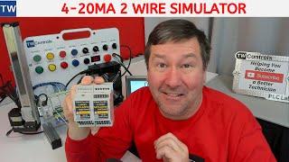 Simulate a 2 Wire 4-20mA Sensor