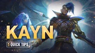 5 Quick Tips To Climb Ranked: Kayn