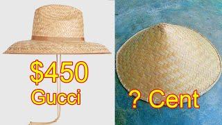 DIY hat don't cost 1 cent丨 Bamboo art VietNam
