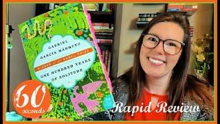 Rapid Book Review || 100 Years of Solitude by Gabriel Garcia Marquez || Spenelli Speaks