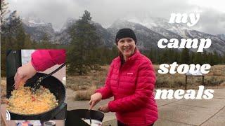 My Camp Stove Meals. Cooking in National Parks