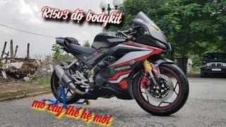 Mỏ cày đời mới cho Yamaha R15v3, bodykit moto| Độ xe online