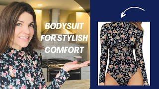 Stylish Comfort: Mango Body Suit Review & Try-On for Flattering, Colorful, and Comfortable Wear!