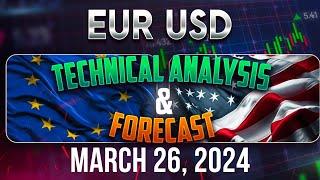 Latest Recap EURUSD Forecast and Elliot Wave Technical Analysis for March 26, 2024