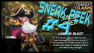 Castle Clash: September Sneak peek #4 New Hero Dread Drake!!