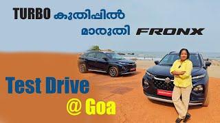 MARUTI SUZUKI FRONX testdrive മാരുതി SUV