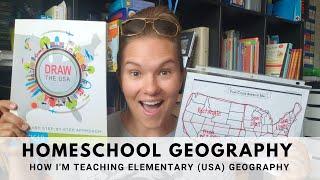 Homeschool Geography | How I’m Teaching Elementary (USA) Geography