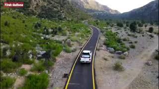 Drone view of sepoy road district Orakzai