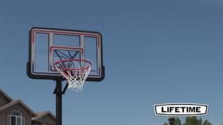 Lifetime Adjustable In-Ground Basketball Hoop | Model 1008 | Features & Benefits Video