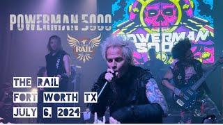 POWERMAN 5000 (FULL SET) THE RAIL FORT WORTH TEXAS JULY 6, 2024