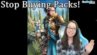 Sealed on MTGARENA - Why you should stop buying packs!