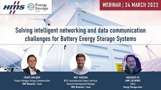 Solving intelligent networking and data communication challenges for Battery Energy Storage Systems