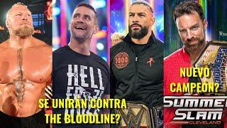 Brock Lesnar se Une a Roman Reigns y CM Punk contra The Bloodline en WWE?