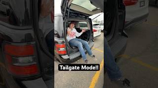 The ultimate tailgate mode!