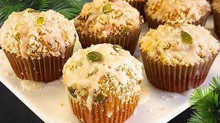 DAS BESTE HERBSTREZEPT! Saftige Kürbis Muffins.