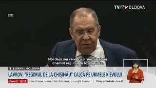 Serghei Lavrov: „Regimul de la Chișinău” calcă pe urmele Kievului