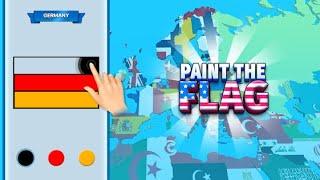 Paint the Flag (by Mobsmile) IOS Gameplay Video (HD)