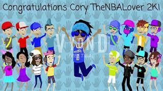 Congratulations Cory TheNBALover2K!