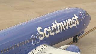 Dallas-based Southwest Airlines says it is ending cabin service earlier to reduce chance of injury