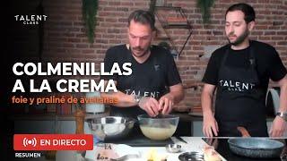 Cocina en Vivo "Colmenillas a la crema, foie y praliné de avellanas"