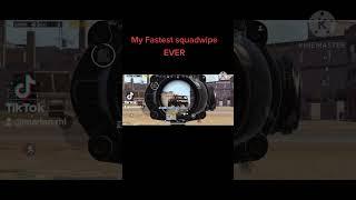 My fastest #squadwipe EVER in #pubgmobile #pubgmobileesports #scrims #esports #mobileesports #pro